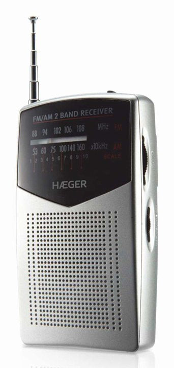 Haeger Pocket - Radio Laptop With Antenna Telescópica With 29CM, LED Indicador Funcionamiento, Connection Inpu — image 1