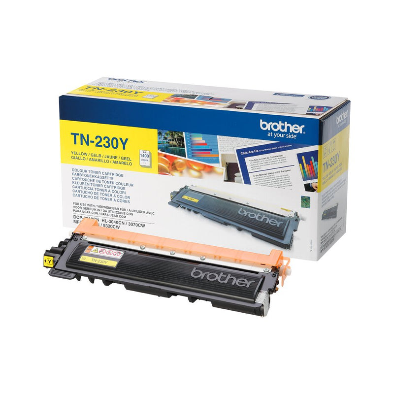 Brother Genuine Toner TN230Y Yellow TN-230Y