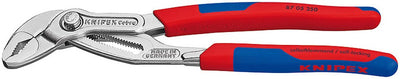 Knipex 87 05 250, Pliers Machihembrado, 5CM, 4,6CM, Steel Cromo Vanadio, Blue/Red 25CM — image 1