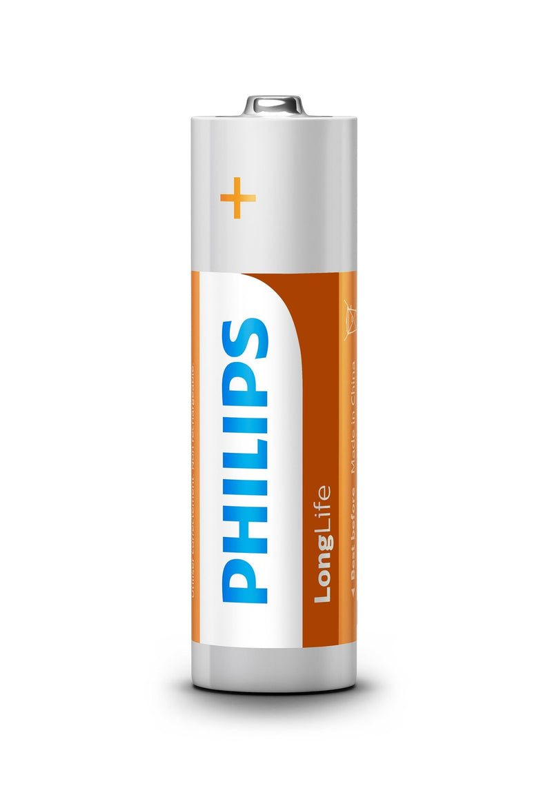 Philips Longlife Battery R6L4B/10 Aa 4 Blister