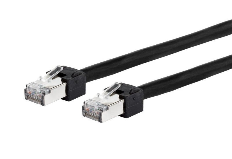 Metz Connect ULTRAFLEX500 Network Cable Black 0,5M CAT.6 Sf/UTP (s-FTP)