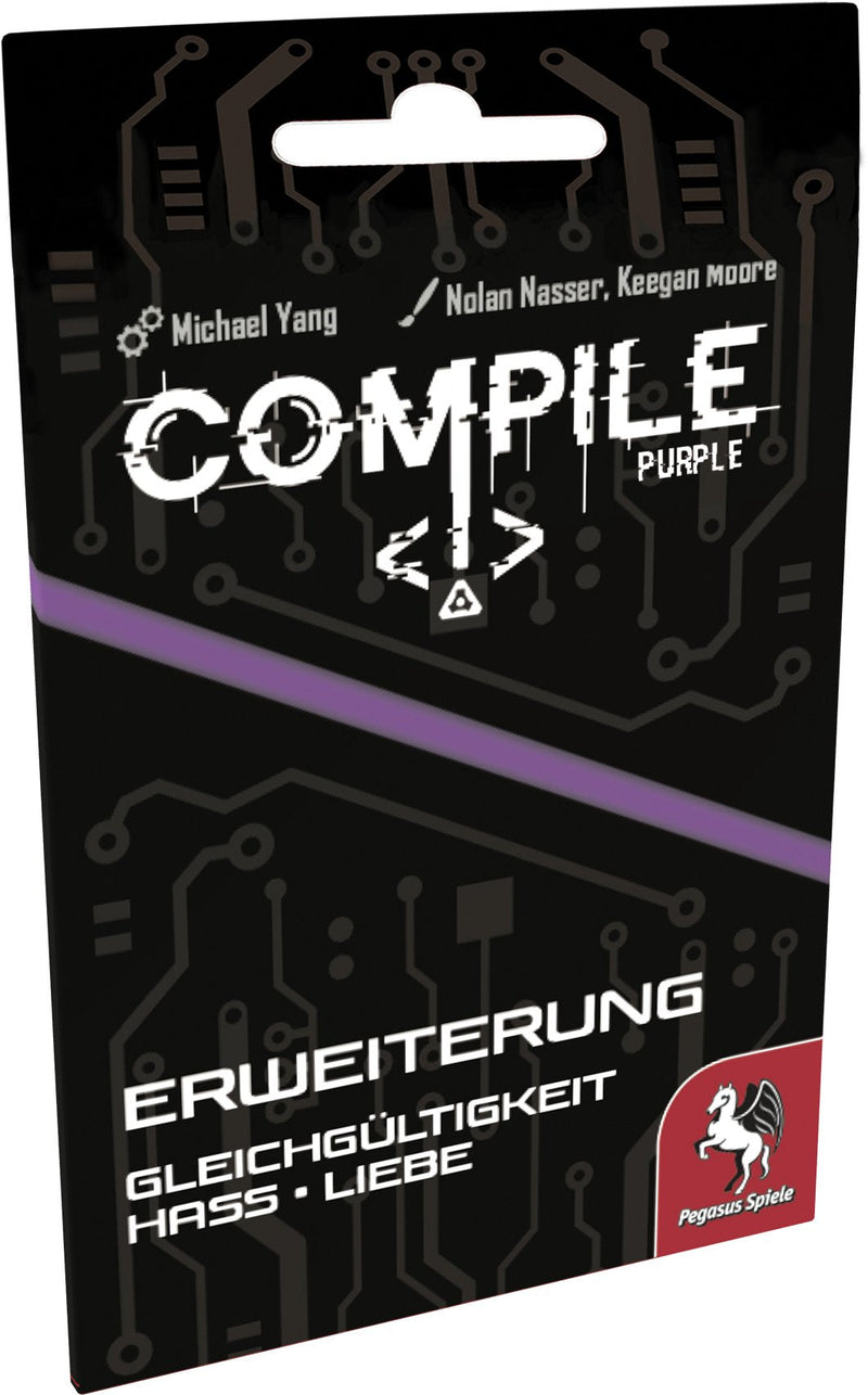 Pegasus Compile Purple Edition) Gleichgültigkeit Hass Liebe (ampliación) 18531G