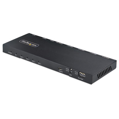 4-PORT HDMI Splitter - 4K 60HZ Perp Built-in Scaler — image 1