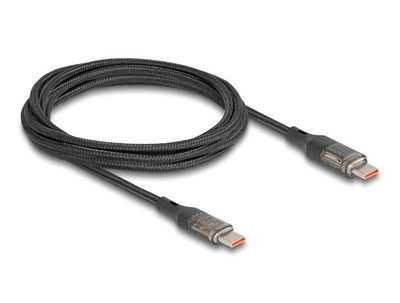Delock 85409 Cable Datos And Charging Fast USB 2.0 USB Type-c™ Male a Male PD 3.0 100W With Indicación Power T — image 1