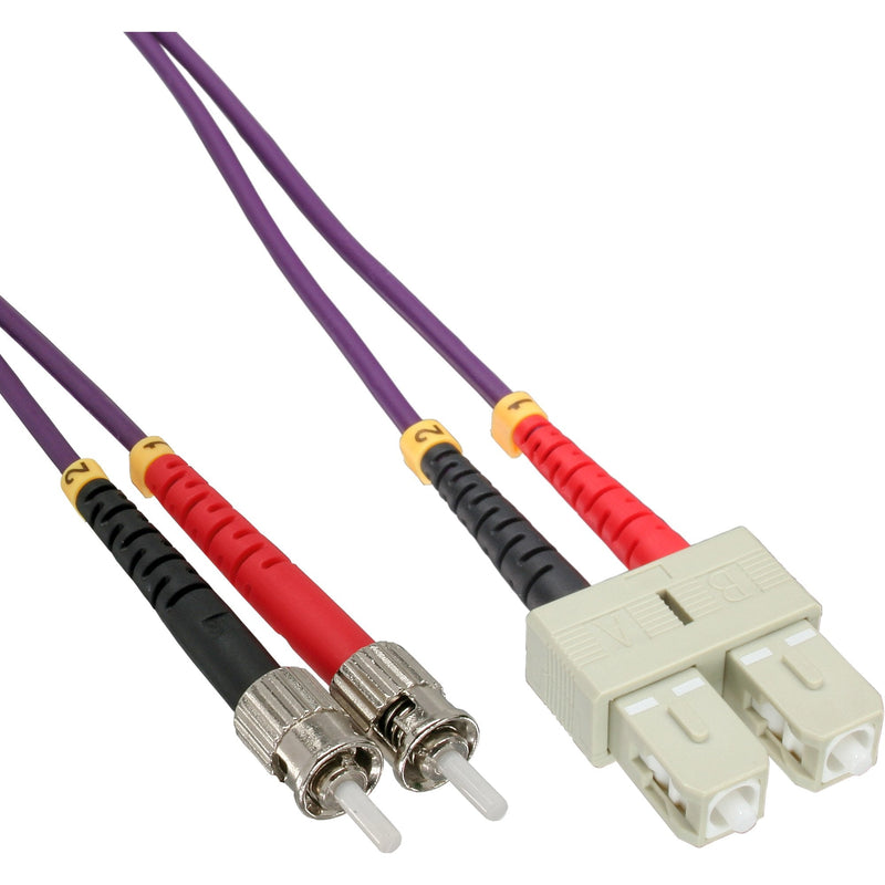 Inline Cable Duplex Fibre Optic Sc/St 50/125?M OM4 25M