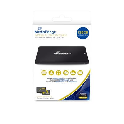 Mediarange Drive SSD MR1001 Unit Estado Sólido 2.5 120GB SATA III TLC — image 1