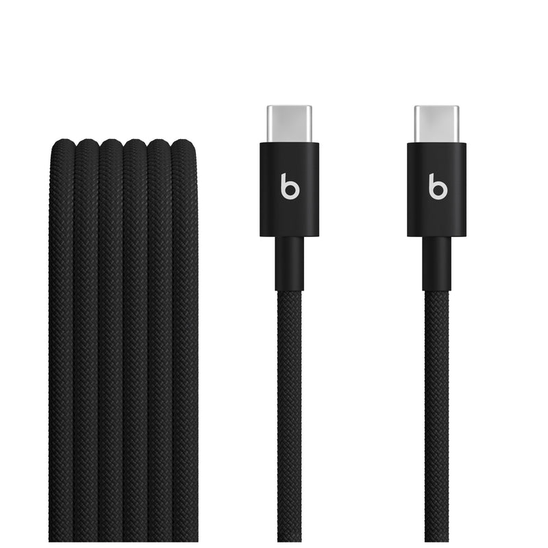 Beats USB-C To USB-C Woven Cable (1.5M) - Bolt Black