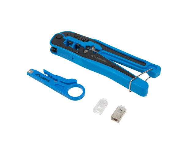 Lanberg Kit Redes Crimpadora + Connectors RJ45 NT-0303