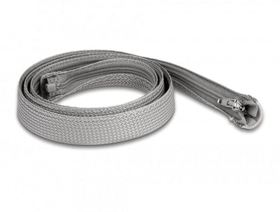 Delock Case Trenzada With Zip Resistant Calor 1M X 20MM Grey — image 1