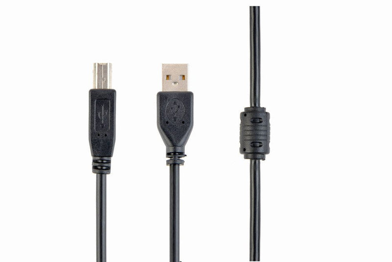 Gembird USB Cable 2.0A B M 1.8M M, Black
