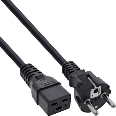 Inline Cable Power 16A Type F Recto a Connector IEC IEC320/C19 2M — image 1