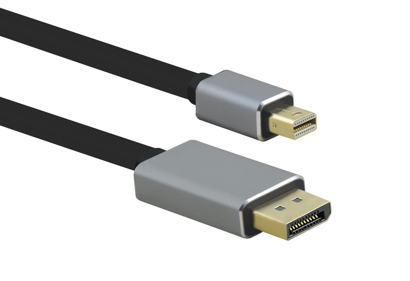 Helos Cable Mini DisplayPort - DisplayPort Premium 8K, 1,0M, Black