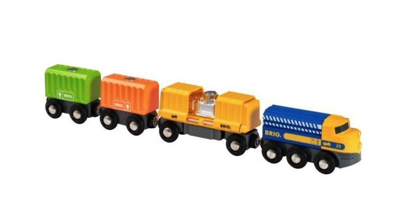 Brio Tren Mercancías With Tres Vagones, 63398200