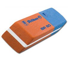 Pelikan Box Of 40 Gomas BR40 - Double Funcion Ink And Pencil - High Quality - Resistant - Precision Borrado