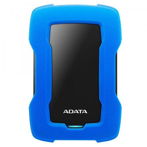 ADATA Drive External HDD 2.5 1TB HD330 Blue USB 3.2 GEN1 Housing Silicone — image 1