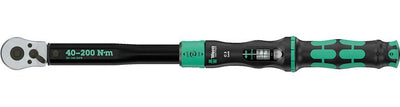 Wera Key Torque With Bloqueo Torque Conmutación C 3 Black/Green Output 1/2, 40A 200 Nm 05075692001 — image 1