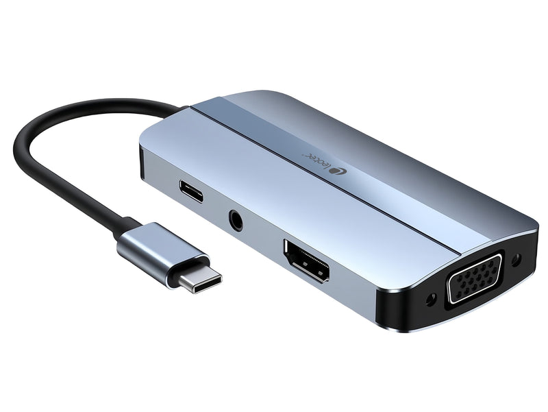 Leotec Docking Station 7EN1 1USB-C PD100 1USB3.0 1USB-C 1USB2.0 1HDMI