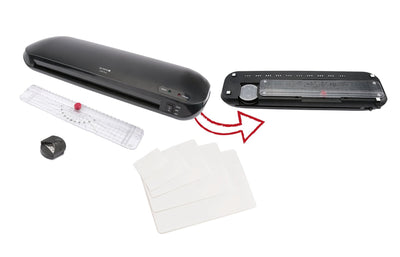 Olympia 3138 Laminador Plastificadora Frí Or /Caliente 400MM/Min Black — image 1