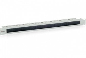 Equip Panel Pasacables With Brush 1U With Barra Stand — image 1