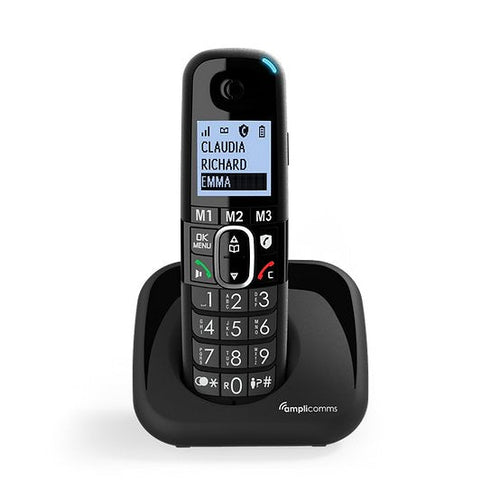 Amplicomms Bigtel 1500 Eu Phone Black With Keys Large — image 1