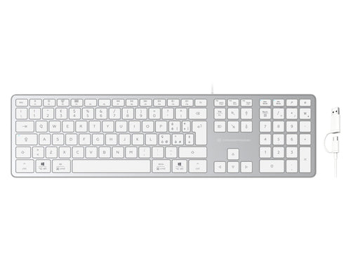 Conceptronic USB Keyboard Slim USB-A/USB-C Layout It Ws — image 1