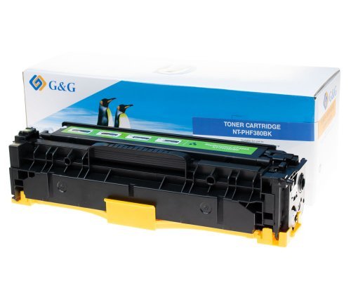 G&g Toner Compatible With HP 312A CF380A