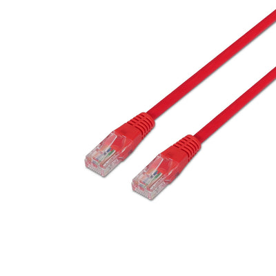 Aisens Network Cable RJ45 CAT.6 UTP AWG24 - 3M - Red — image 1