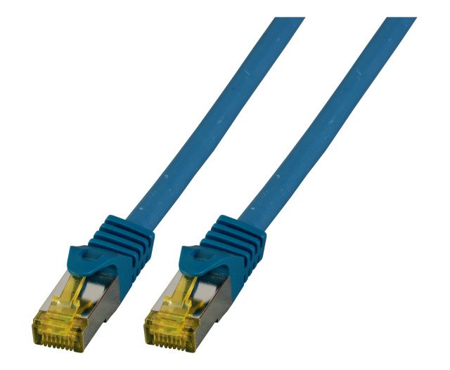 Efb RJ45 Network Cable S FTP, CAT.6A, Lszh, CAT.7 ROHK.,10M, Blue