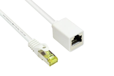 Good Connections Cable Redverl. M. CAT.7 Rk White 0,5M — image 1