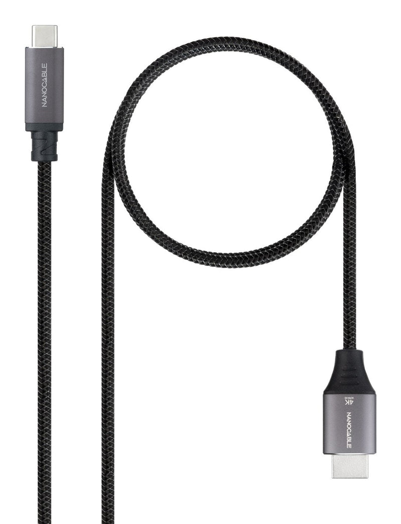 USB Cable -c/M -hdmi/M 2.0 4K 60HZ, Black 1.8M