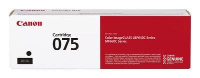 Canon Toner Black 075 Bk 6365C002 1400 Copias — image 1