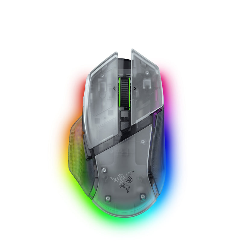 Razer Mouse Juegos Basilisk V3 Pro 35K, Wireless Edition Phantom White