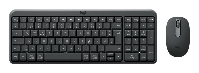Logitech MK250 Wireless Keyboard And Mouse Graphite (de)