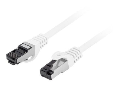 Lanberg Network Cable CAT.8 1 S FTP Lszh Cu 1M White Fluke Passed — image 1