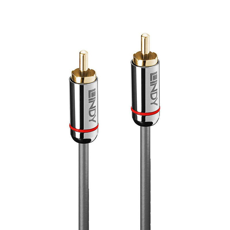 Lindy 35340 Cable Audio 2M Rca Antracita (Lindy 35340 Audio Cable 2M Rca Anthracite)