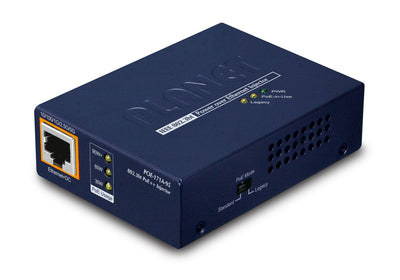 Planet PoE-171A-95 Switch Gigabit Ethernet (10/100/1000) Energía Sobre Ethernet (PoE) Blue — image 1