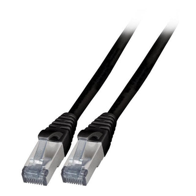 Efb RJ45 Network Cable CAT.6A S FTP Tpe, 6KV Black 2M — image 1