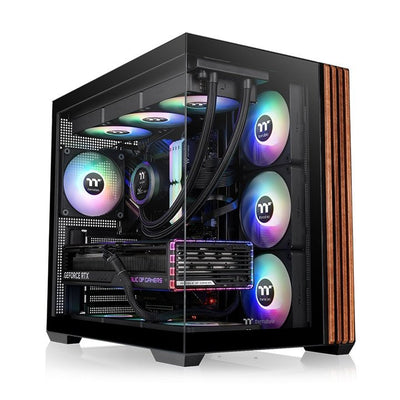 Thermaltake PC Case Geh View 380 Ws Midi Tower ARGB Black Retail — image 1
