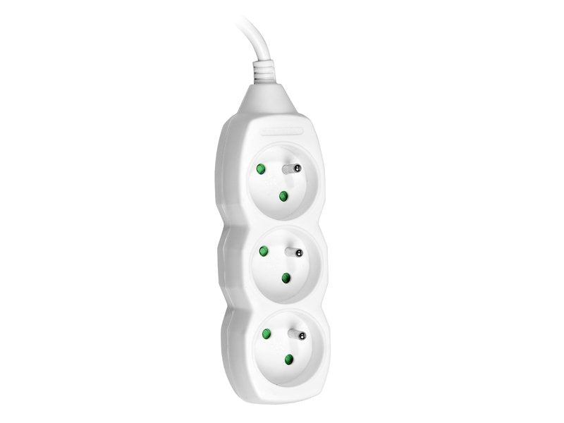 Tracer TRALIS44614 Power Strip 3M 3 Salidas White