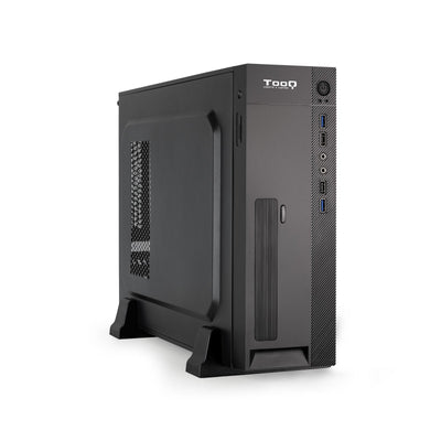 TooQ Case Slim MATX TQC-3008U3CD 500W Reader Cards - Black — image 1