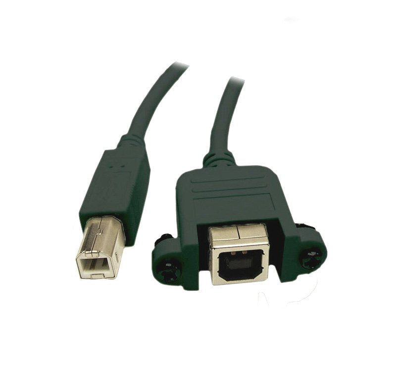 Cable Alcasa USB 2.0 B/B 1.8M USB 1,8M USB B Black