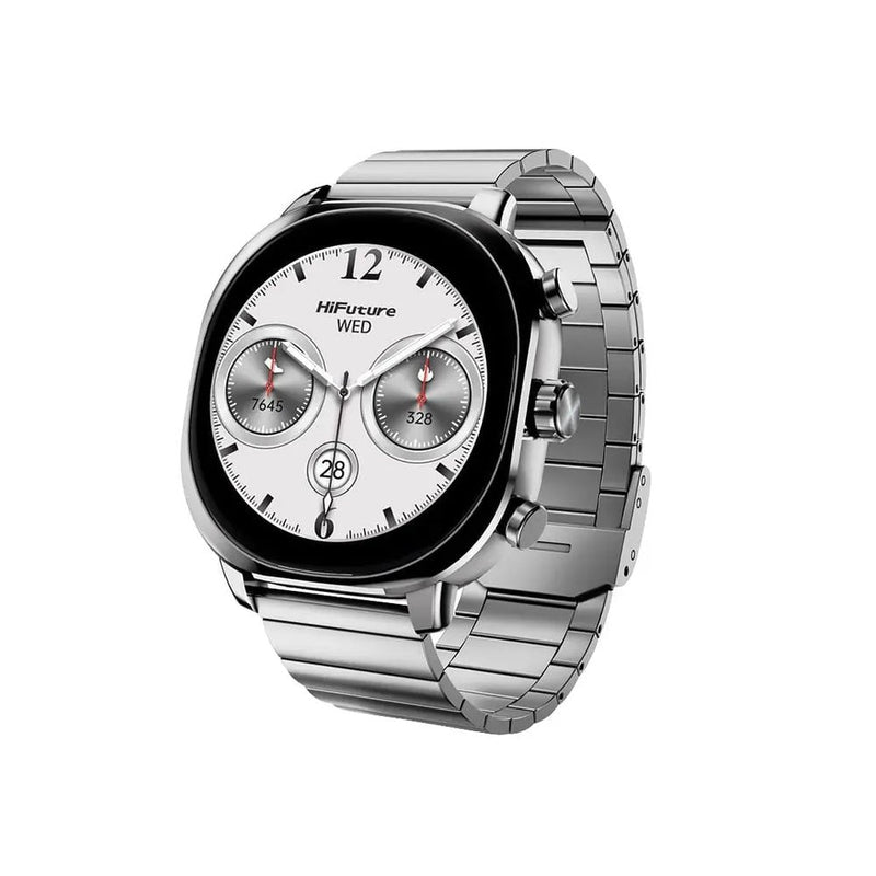 Hifuture Smartwatch Aix Luxury Smartwatch Stainless Steel Silver Aix-silver