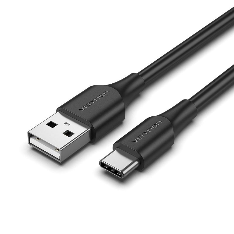 Vention USB Cable 2.0 Cthbg USB Type-c Male USB Male Up To 60W 480Mbps 1.5M Black
