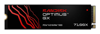 SanDisk Drive SSD Optimus Gx 7100X 2TB M.2 Pci Express 4.0 NVMe TLC 3D Nand — image 1
