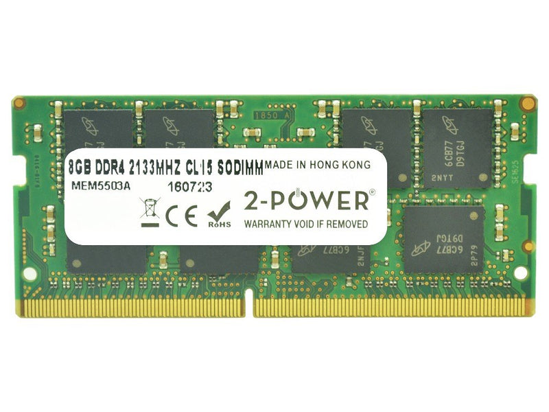 2-POWER Memory SODIMM 8GB DDR4 2133MHZ CL15 SODIMM MEM5503A