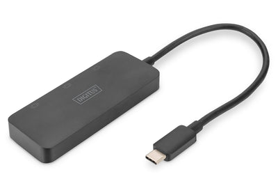 Digitus USB Hub 3-PORT C -3XDP M.cable Black — image 1