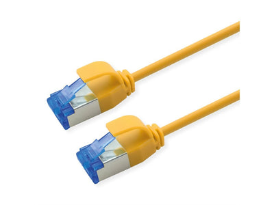 Roline Network Cable CAT.6A (class Ea) S FTP (pimf), Lsoh, PoE, Yellow 10M — image 1