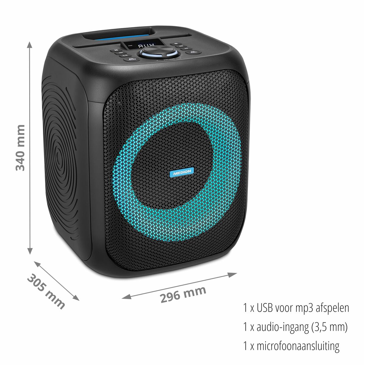 Medion Portable Bluetooth Speakers Medion Black 50 W