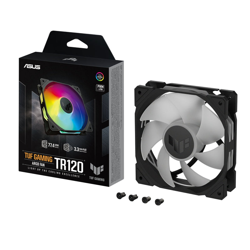 ASUS Fan Tuf Gaming TR120 Fan ARGB Blk