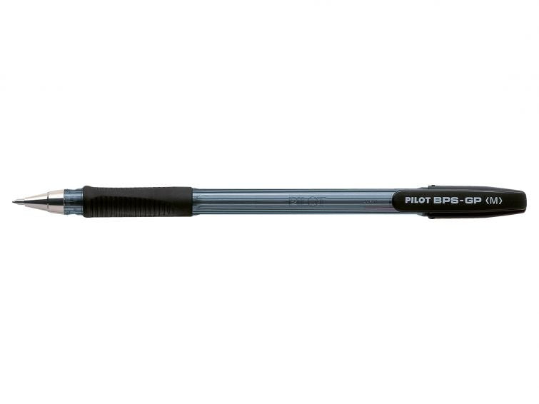 Pilot Box Of Pens Ink Oil Bps-gp 12 Units Black
